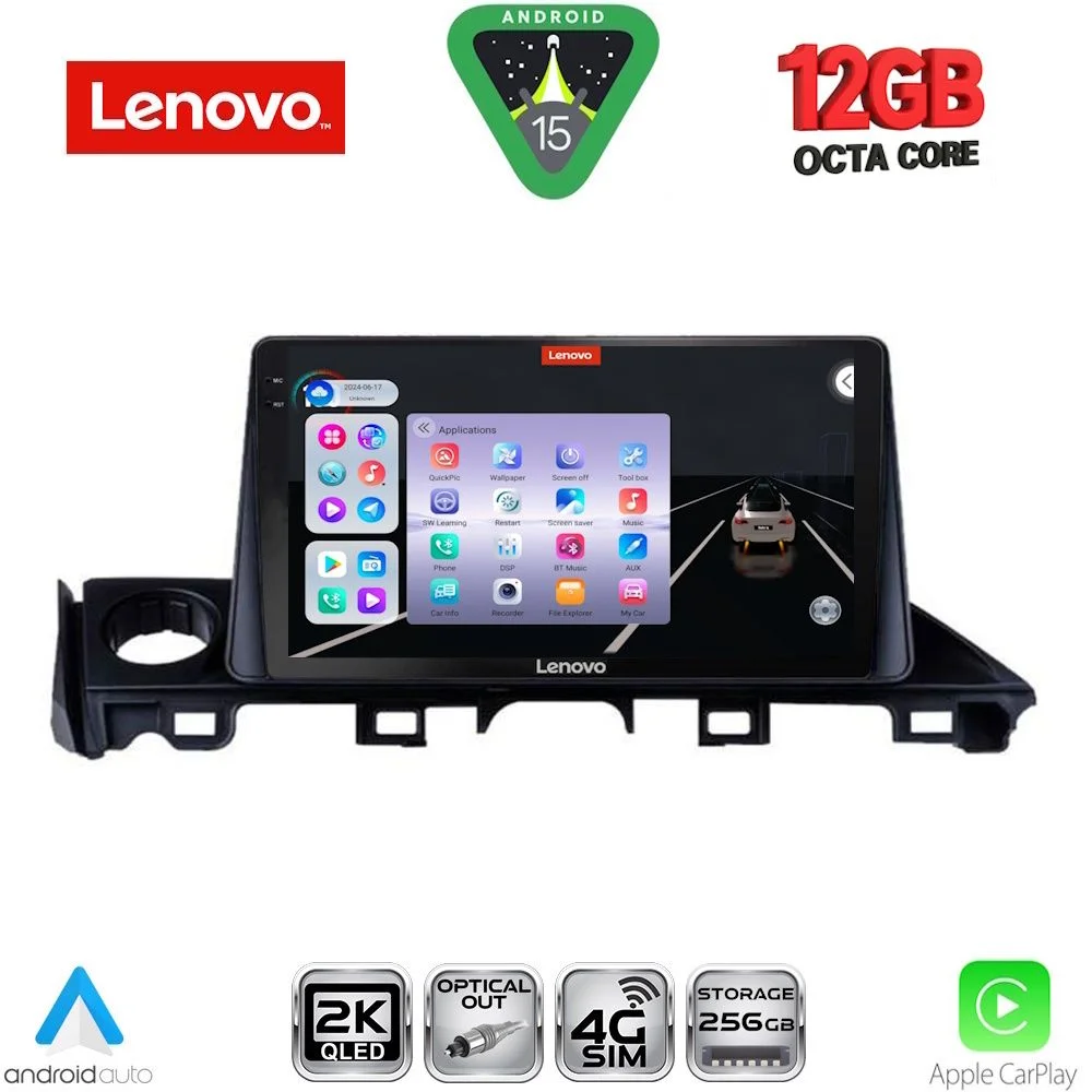 Φωτογραφία προϊόντος: LENOVO SSZ 12379_CPA (9inc) MULTIMEDIA TABLET for MAZDA 6 mod. 2017-2020