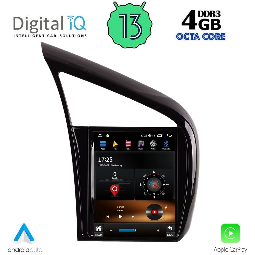 Φωτογραφία προϊόντος: DIGITAL IQ TPF 1803_CPA (9.7inc) MULTIMEDIA TABLET TESLA for AUDI R8 mod. 2006-2015