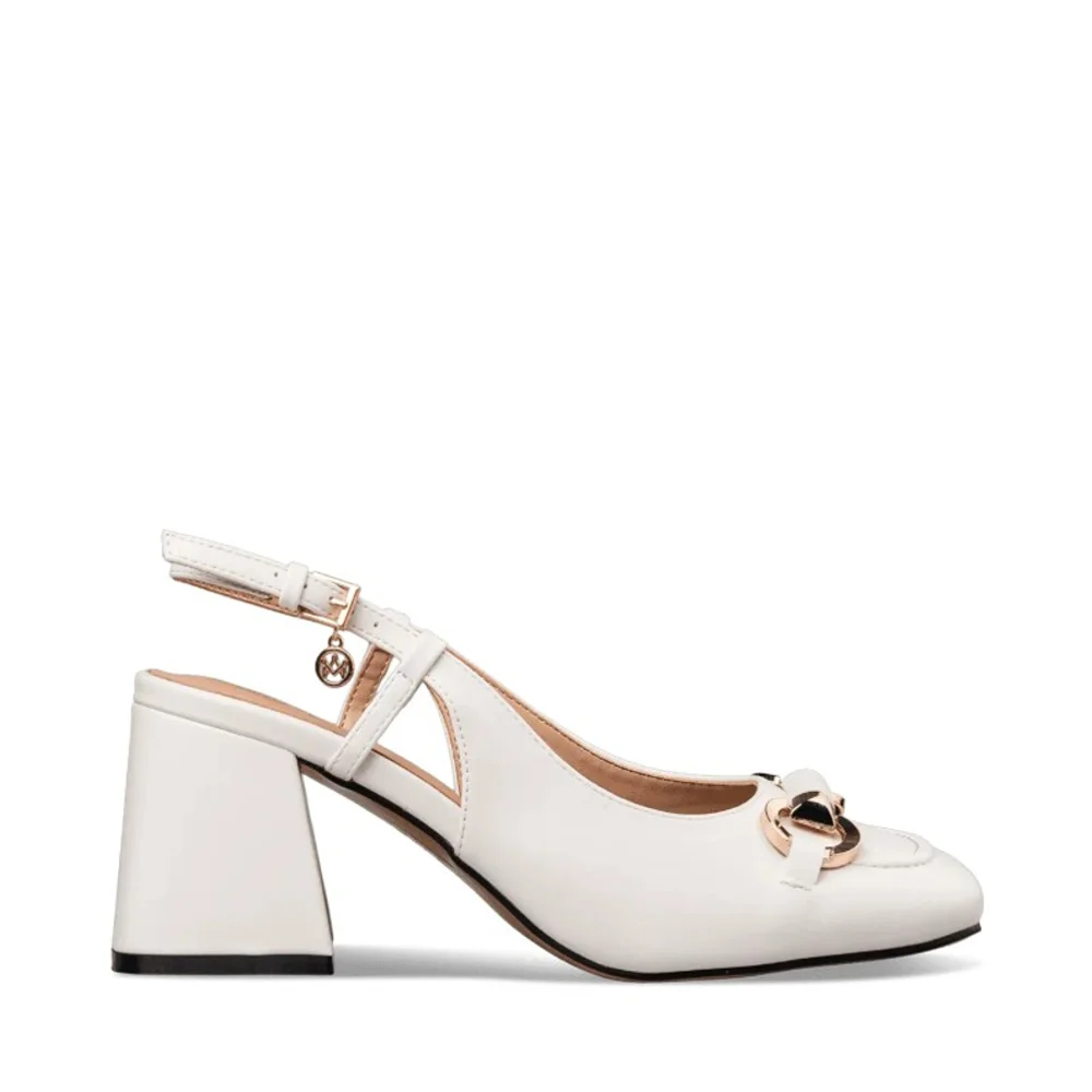 Φωτογραφία προϊόντος: Envie γόβες slingback E45-21274-10 off white