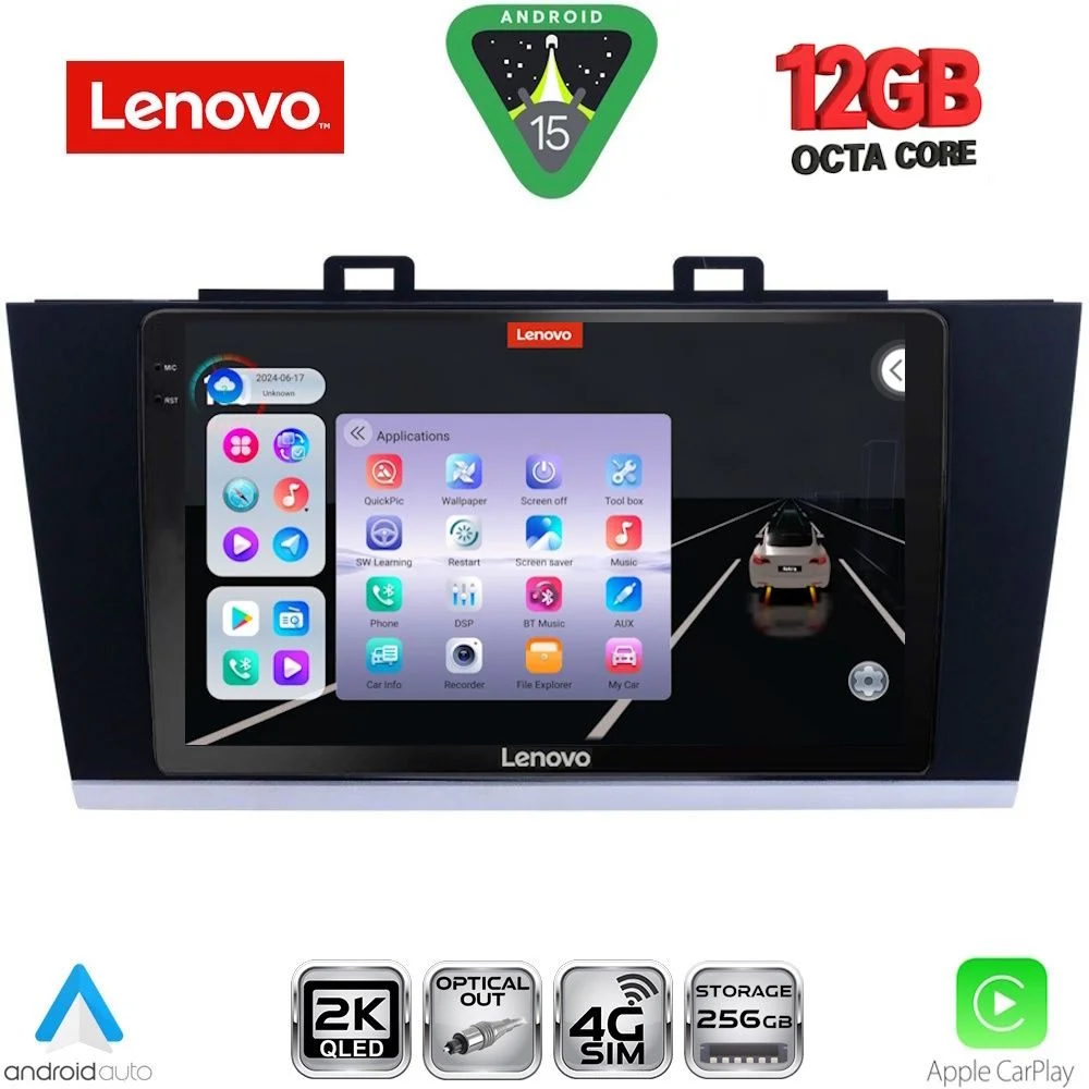 Φωτογραφία προϊόντος: LENOVO SSZ 12668_CPA (9inc) MULTIMEDIA TABLET for SUBARU LEGACY – OUTBACK mod. 2014-2019