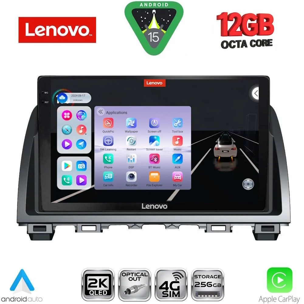 Φωτογραφία προϊόντος: LENOVO SSZ 12378_CPA (9inc) MULTIMEDIA TABLET for MAZDA 6 mod. 2012-2017