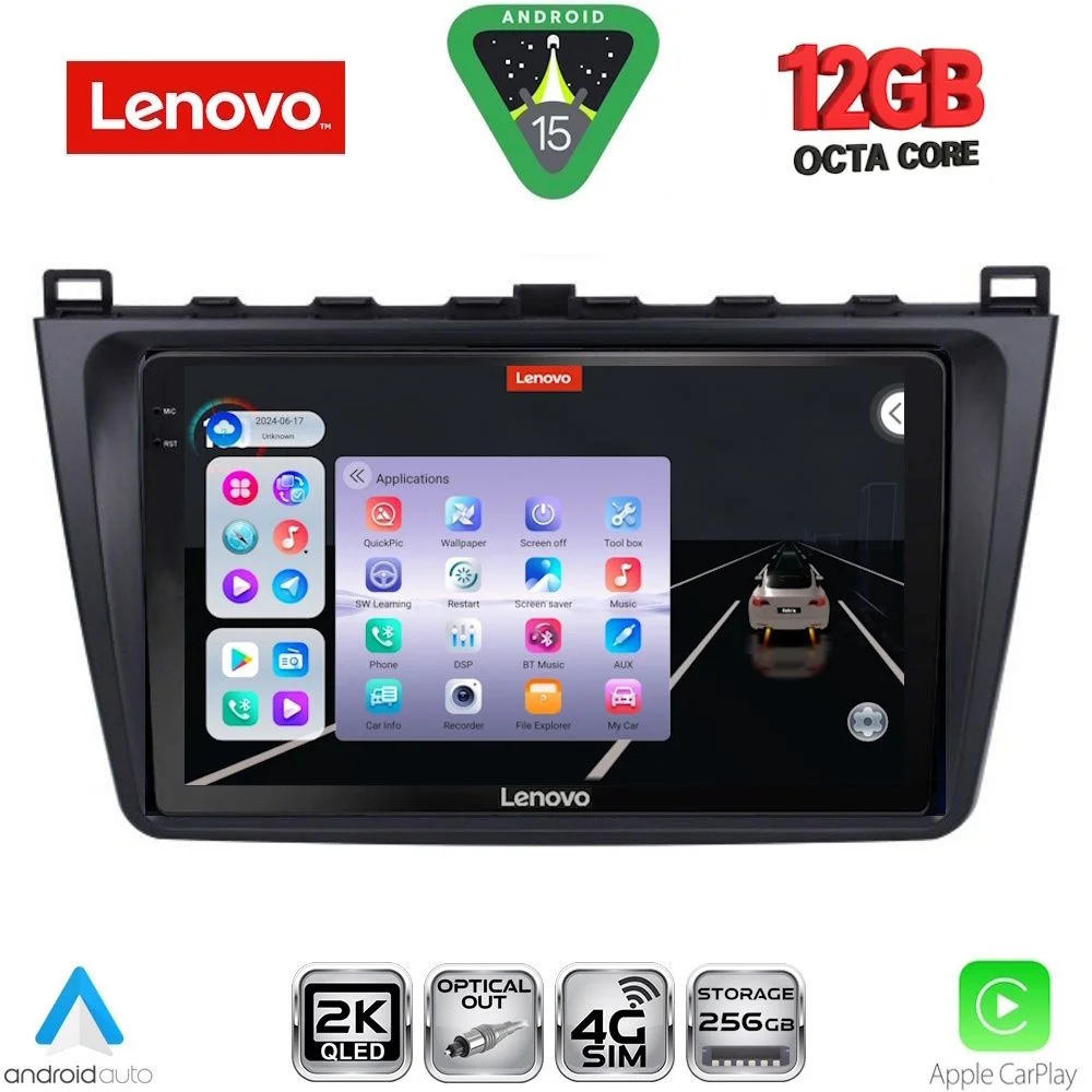 Φωτογραφία προϊόντος: LENOVO SSZ 12377_CPA (9inc) MULTIMEDIA TABLET for MAZDA 6 mod. 2008-2012