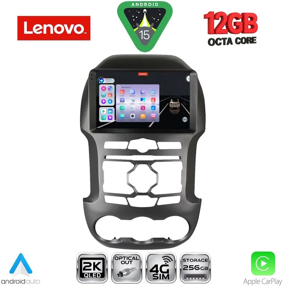 Φωτογραφία προϊόντος: LENOVO SSZ 12171S_CPA (9inc) MULTIMEDIA TABLET for FORD RANGER mod. 2011-2015