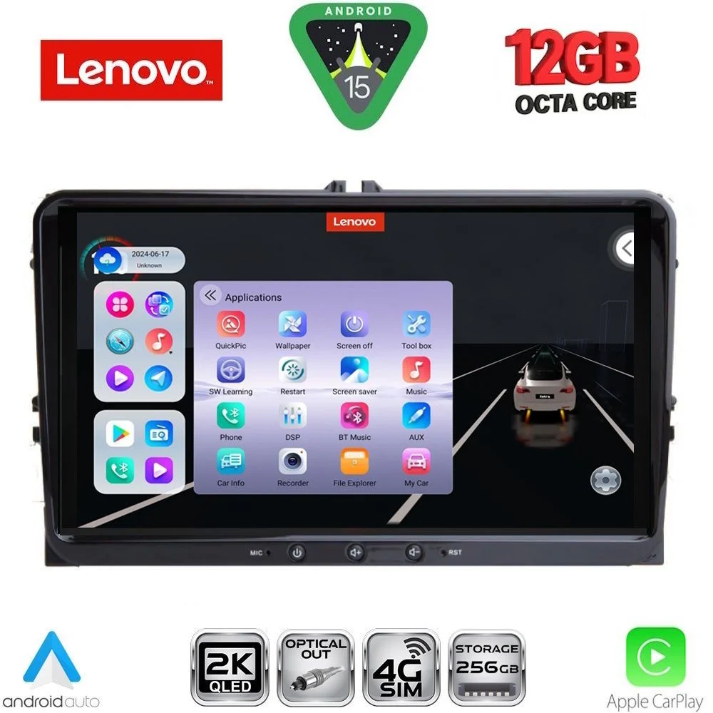 Φωτογραφία προϊόντος: LENOVO SSZ 991_CPA (9'' DECK) MULTIMEDIA TABLET for VW GROUP mod. 2004-2020