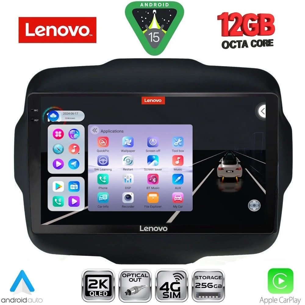 Φωτογραφία προϊόντος: LENOVO SSZ 12290_CPA (9inc) MULTIMEDIA TABLET for JEEP RENEGADE mod. 2014>