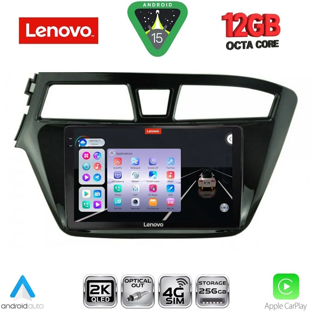 Φωτογραφία προϊόντος: LENOVO SSZ 12229_CPA (9inc) MULTIMEDIA TABLET for HYUNDAI i20 mod. 2014-2019