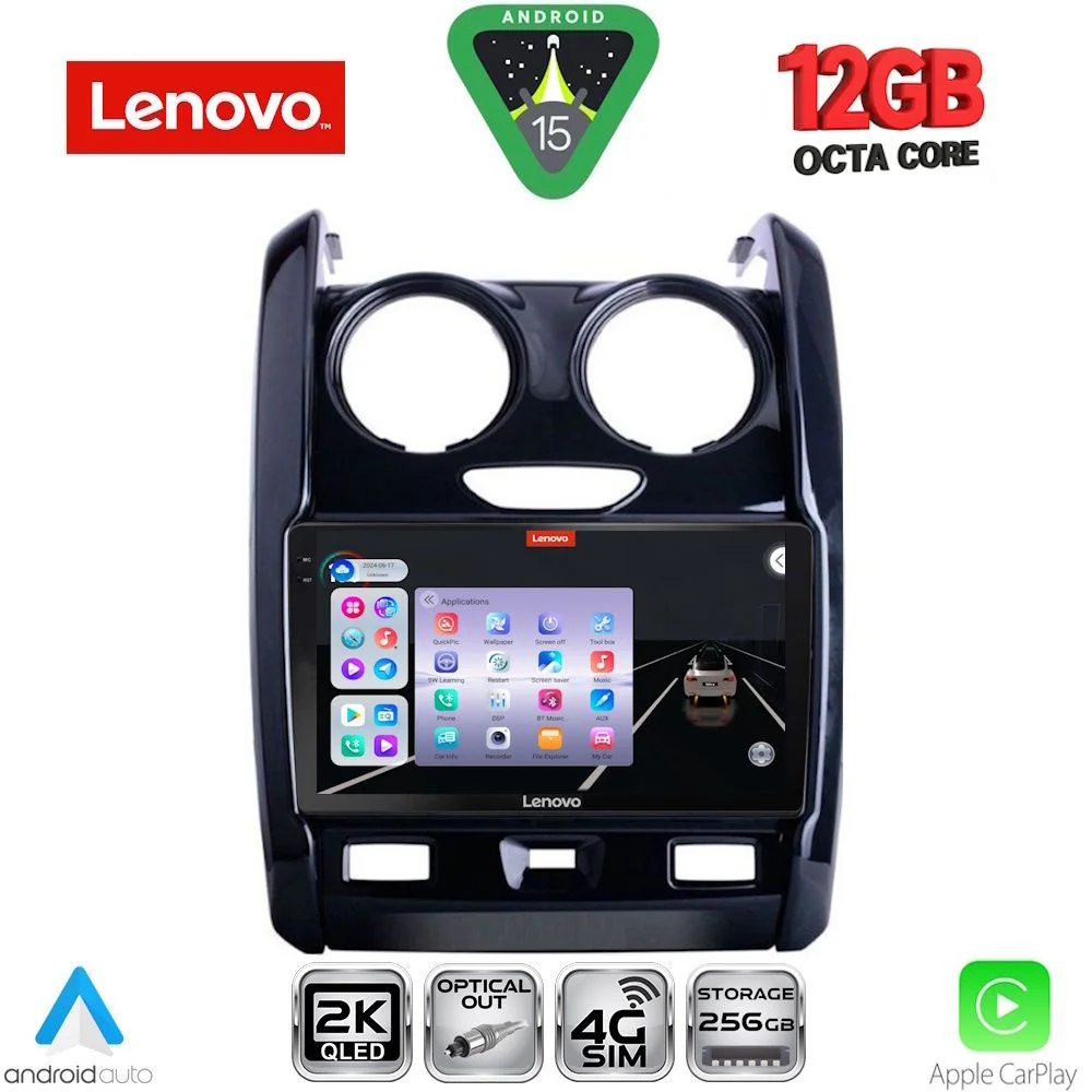 Φωτογραφία προϊόντος: LENOVO SSZ 12103_CPA (9inc) MULTIMEDIA TABLET for DACIA DUSTER mod. 2012-2019