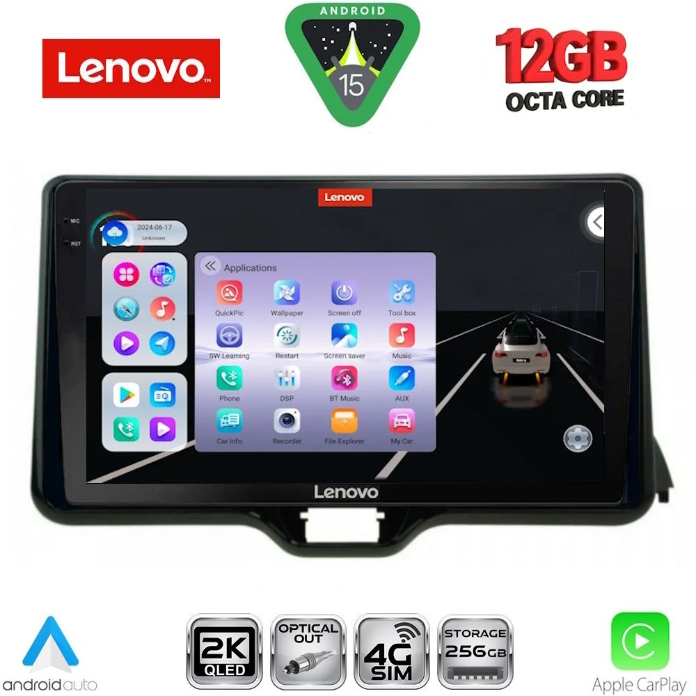 Φωτογραφία προϊόντος: LENOVO SSZ 12738_CPA (10inc) MULTIMEDIA TABLET for TOYOTA YARIS mod. 2020-2026 - MAZDA 2 mod. 2023-2026