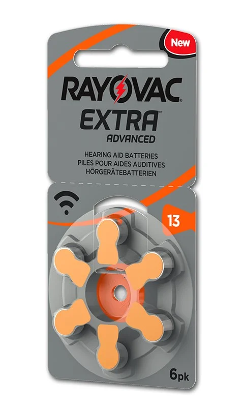 Φωτογραφία προϊόντος: RAYOVAC μπαταρίες ακουστικών βαρηκοΐας 13MF, mercury free, 1.4V, 6τμχ