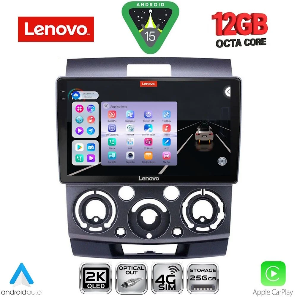 Φωτογραφία προϊόντος: LENOVO SSZ 12170_CPA (9inc) MULTIMEDIA TABLET for FORD RANGER | MAZDA BT50 mod. 2006-2011