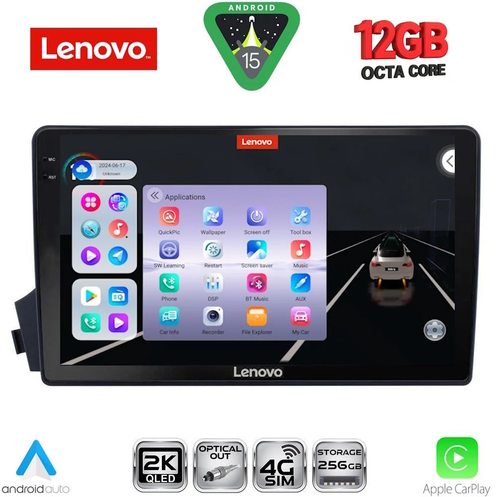 Φωτογραφία προϊόντος: LENOVO SSZ 12650_CPA (9inc) MULTIMEDIA TABLET for SSANGYONG ACTYON - KYRON mod. 2006-2015