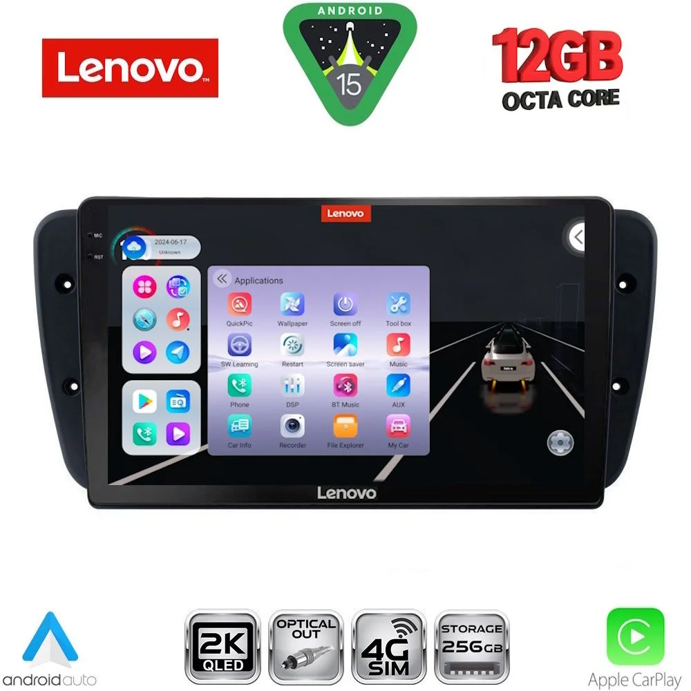 Φωτογραφία προϊόντος: LENOVO SSZ 12571_CPA (9inc) MULTIMEDIA TABLET for SEAT IBIZA mod. 2008-2015
