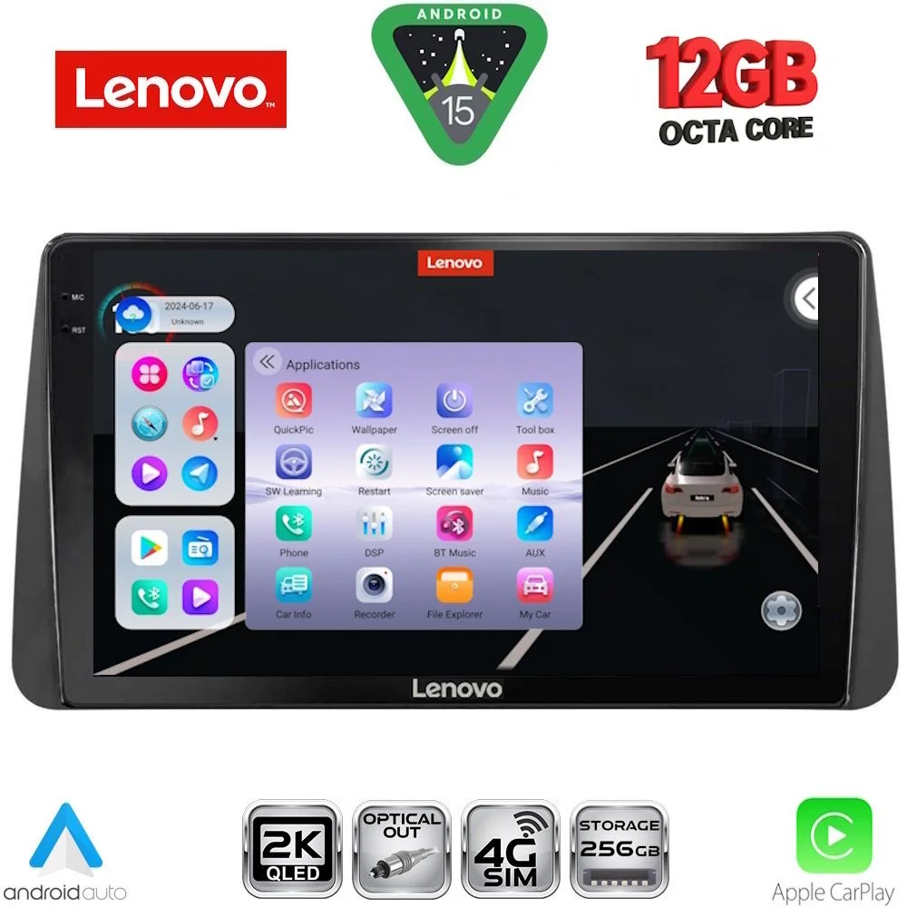 Φωτογραφία προϊόντος: LENOVO SSZ 12149_CPA DASH (9inc) MULTIMEDIA TABLET for FIAT TIPO mod. 2018-2023