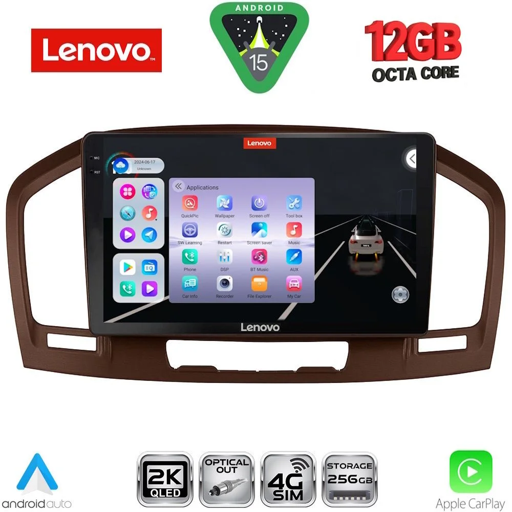Φωτογραφία προϊόντος: LENOVO SSZ 12491BR_CPA (9inc) MULTIMEDIA TABLET for OPEL INSIGNIA mod.2008-2013 (BROWN)