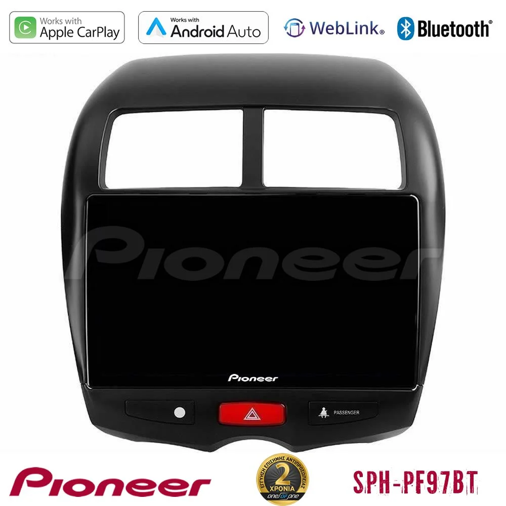 Φωτογραφία προϊόντος: Pioneer SPH-PF97BT Series Mitsubishi ASX Multimedia Station 9 (Tablet Style) Με Carplay & Android Auto