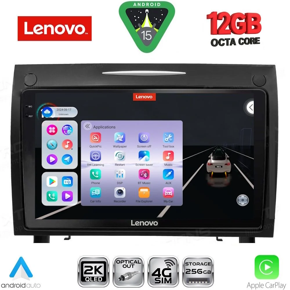 Φωτογραφία προϊόντος: LENOVO SSZ 12419_CPA (9inc) MULTIMEDIA TABLET for MERCEDES SLK R171 mod. 2004-2010
