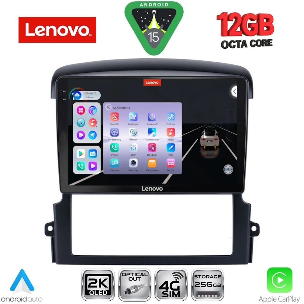 Φωτογραφία προϊόντος: LENOVO SSZ 12317_CPA (9inc) MULTIMEDIA TABLET for KIA SORENTO mod. 2006-2009