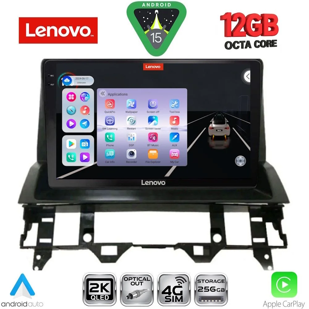 Φωτογραφία προϊόντος: LENOVO SSZ 12376_CPA DASH (10inc) MULTIMEDIA TABLET for MAZDA 6 mod. 2002-2008