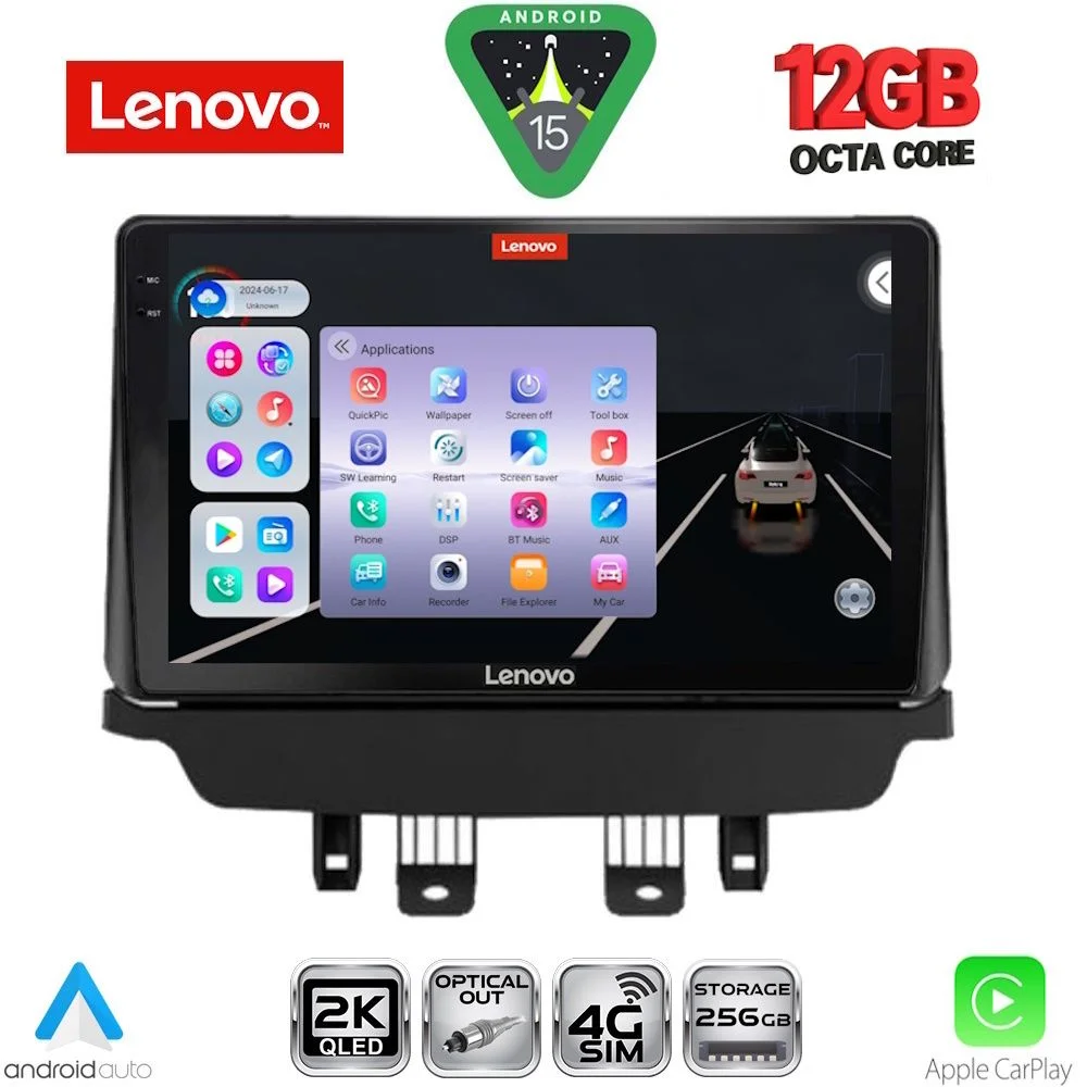 Φωτογραφία προϊόντος: LENOVO SSZ 12362_CPA (9inc) MULTIMEDIA TABLET for MAZDA 2 mod. 2014-2023
