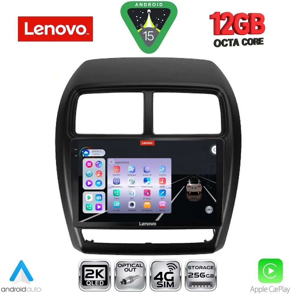 Φωτογραφία προϊόντος: LENOVO SSZ 12431_CPA (9inc) MULTIMEDIA TABLET for MITSUBISHI ASX mod. 2020-2023