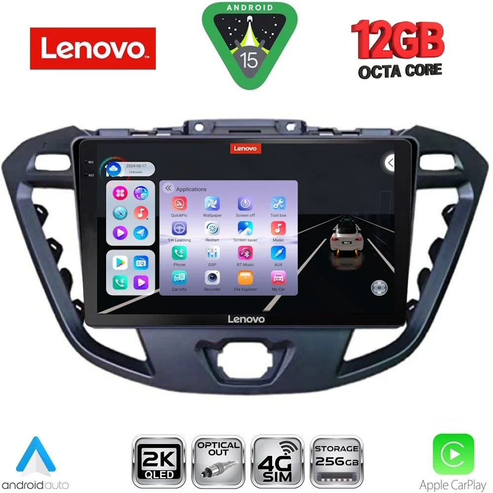 Φωτογραφία προϊόντος: LENOVO SSZ 12177_CPA (9inc) MULTIMEDIA TABLET for FORD TRANSIT CUSTOM | TOURNEO CUSTOM mod. 2013-2019