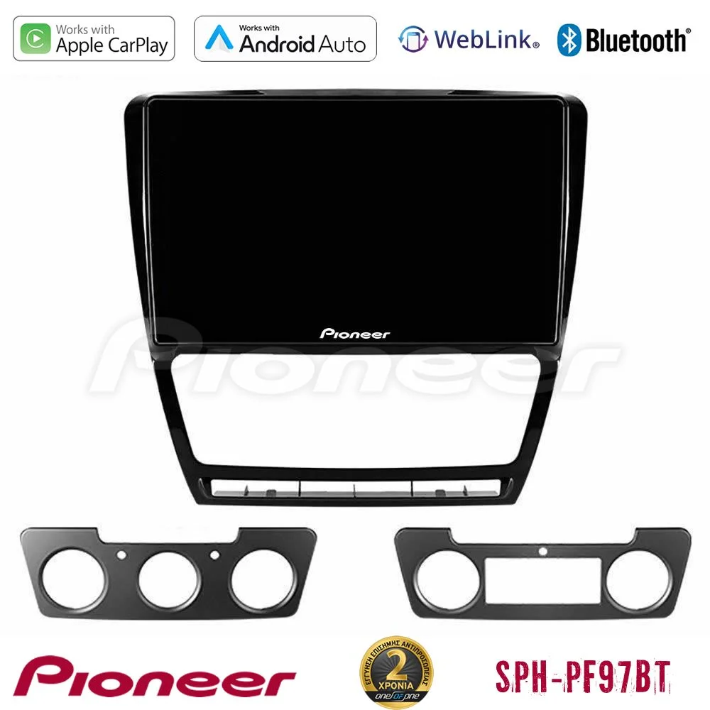Φωτογραφία προϊόντος: Pioneer SPH-PF97BT Series Skoda Octavia 5 Multimedia Station 9 (Tablet Style) Με Carplay & Android Auto