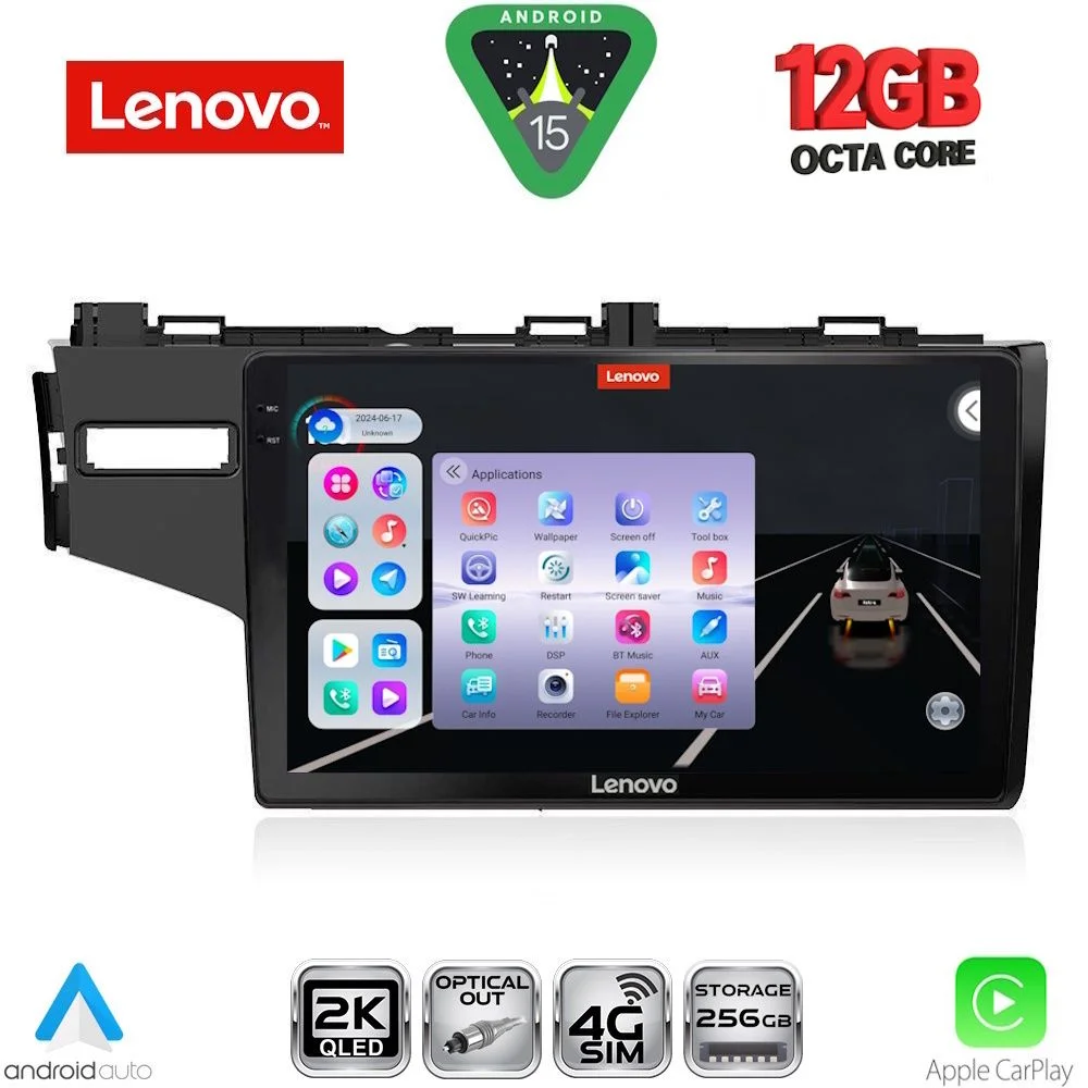 Φωτογραφία προϊόντος: LENOVO SSZ 12212_CPA (10inc) MULTIMEDIA TABLET for HONDA JAZZ mod. 2013-2019