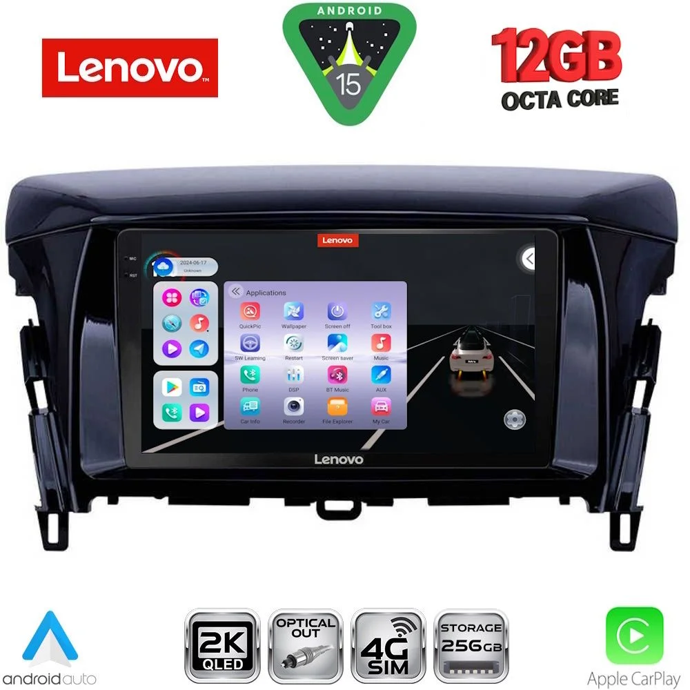 Φωτογραφία προϊόντος: LENOVO SSZ 12432_CPA (9inc) MULTIMEDIA TABLET for MITSUBISHI ECLIPSE CROSS mod. 2018-2026