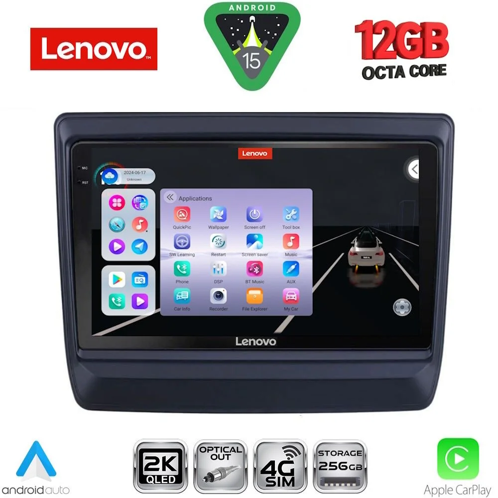 Φωτογραφία προϊόντος: LENOVO SSZ 12256_CPA (9inc) MULTIMEDIA TABLET for ISUZU DMAX mod. 2020-2026