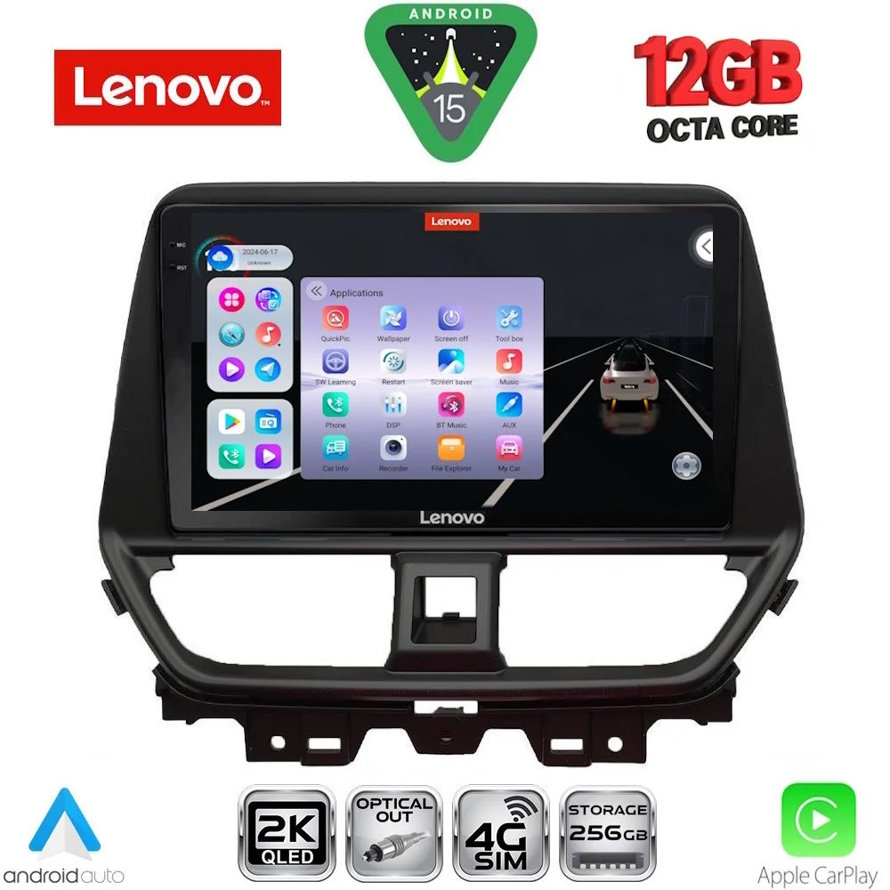 Φωτογραφία προϊόντος: LENOVO SSZ 12673_CPA (9inc) MULTIMEDIA TABLET for SUZUKI BALENO mod. 2022-2026