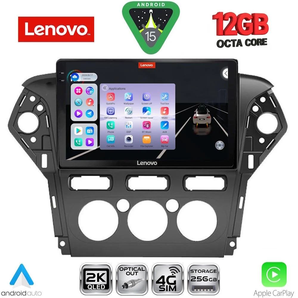 Φωτογραφία προϊόντος: LENOVO SSZ 12163_CPA A/C (10inc) MULTIMEDIA TABLET for FORD MONDEO mod. 2011-2013