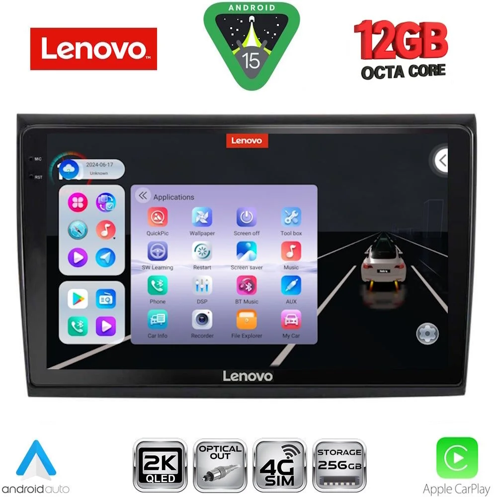 Φωτογραφία προϊόντος: LENOVO SSZ 12136_CPA (9inc) MULTIMEDIA TABLET for FIAT BRAVO mod. 2007-2019