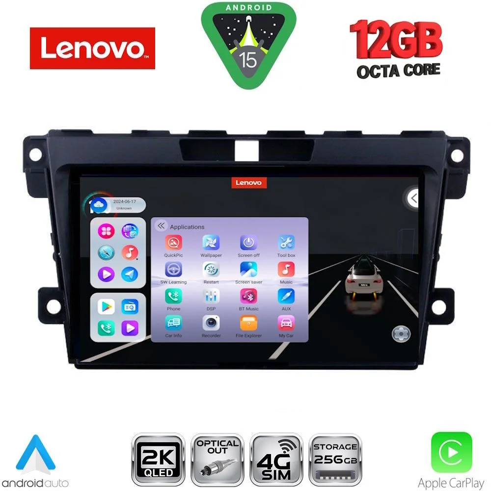 Φωτογραφία προϊόντος: LENOVO SSZ 12389_CPA (9inc) MULTIMEDIA TABLET for MAZDA CX7 mod. 2006-2012