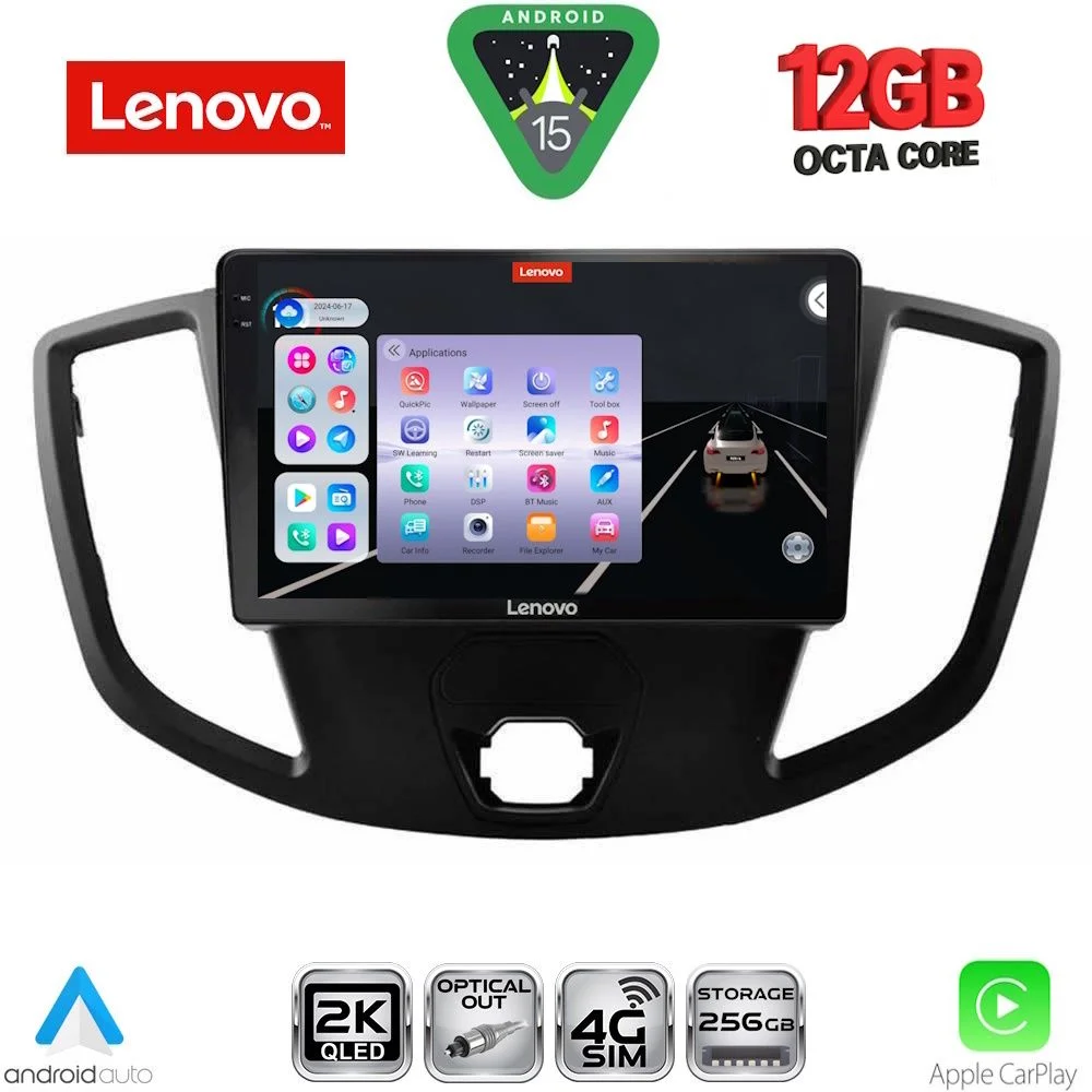 Φωτογραφία προϊόντος: LENOVO SSZ 12179_CPA (9inc) MULTIMEDIA TABLET for FORD TRANSIT mod. 2014-2020