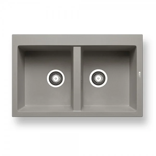 Φωτογραφία προϊόντος: Pyramis Alazia Industrial Grey 2B Ένθετος Νεροχύτης 79x50cm. 070106511