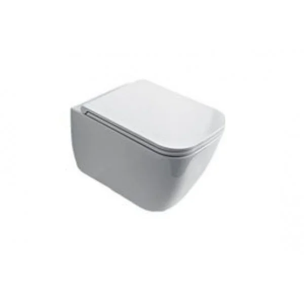 Φωτογραφία προϊόντος: Scarabeo Teorema CleanFlush® 512600SC 52cm Kρεμαστή Λεκάνη Τουαλέτας Με Κάλυμμα Slim Soft-Close