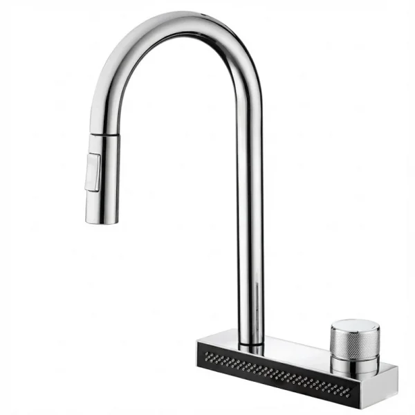 Φωτογραφία προϊόντος: Tema MF 7910 Chrome – Μπαταρία Κουζίνας με Καταράκτη & Ντους