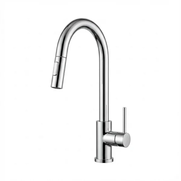 Φωτογραφία προϊόντος: Tema MF 8910 Chrome – Μπαταρία Κουζίνας με Ντους