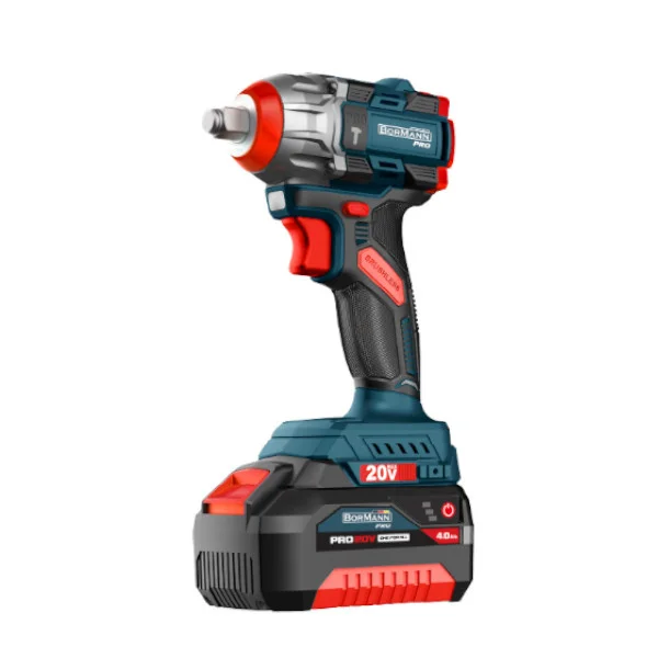 Φωτογραφία προϊόντος: BORMANN Pro BBP5422X44CA Μπουλονόκλειδο 1/2" Μπαταρίας 20V Brushless 500Nm με 2 Μπαταρίες 4Ah Φορτιστή σε Βαλίτσα