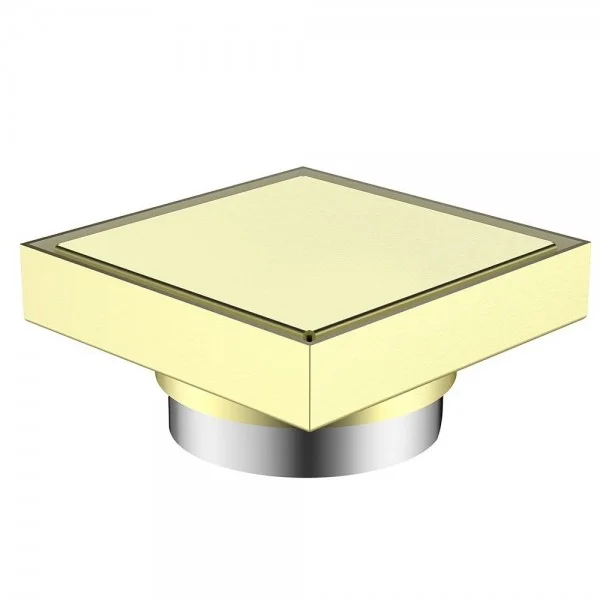 Φωτογραφία προϊόντος: Sparke Aquadrain 08 12×12 Brushed Gold – Σιφόνι Δαπέδου SR-06.47.350.05