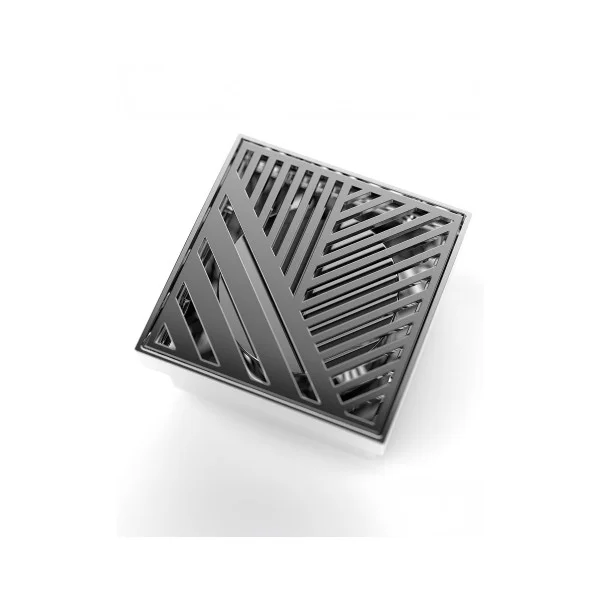 Φωτογραφία προϊόντος: Sparke Aquadrain 02 10×10 Gun Metal – Σιφόνι Δαπέδου SR-06.47.280.04