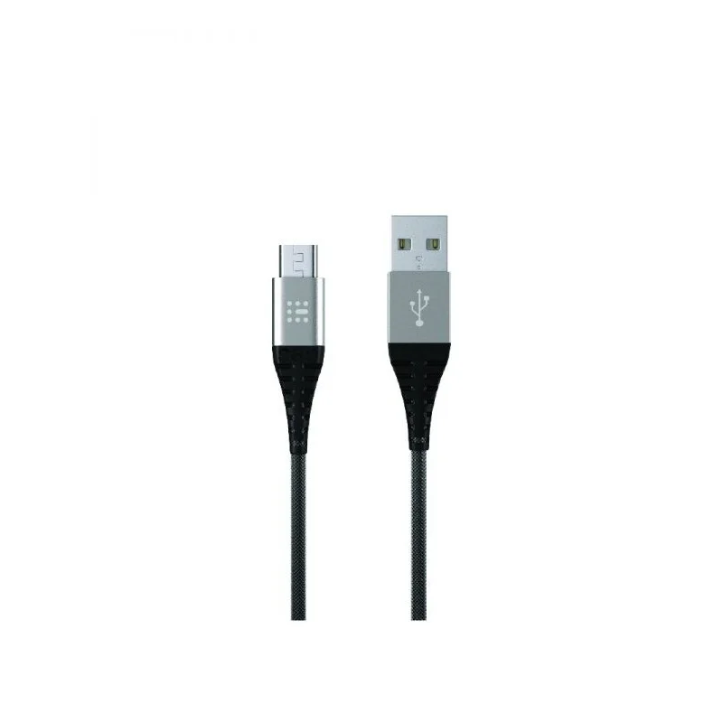 Φωτογραφία προϊόντος: Καλώδιο φόρτισης Sas durable micro 1.2m. ασημί 10016010