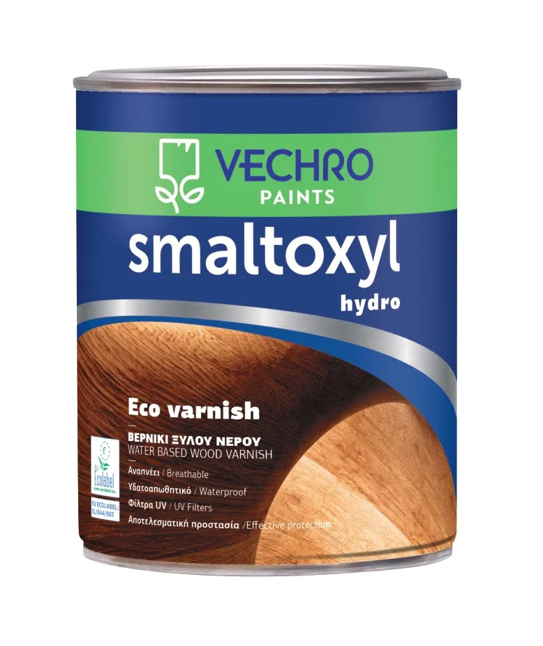 Φωτογραφία προϊόντος: Vechro Smaltoxyl Hydro Βερνίκι Ξύλου Eco