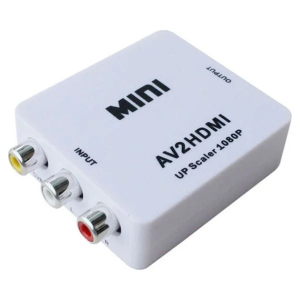 Φωτογραφία προϊόντος: OEM Μετατροπέας RCA σε HDMI Muzik VD-249 Λευκός AV to HDMI Converter 1080p