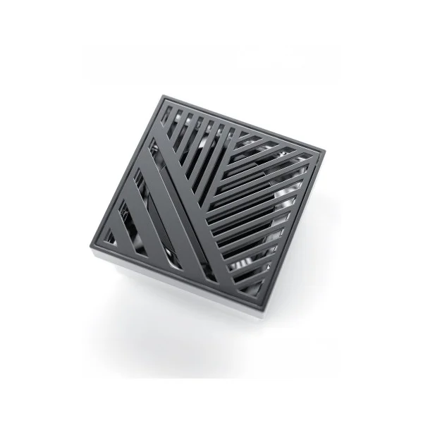 Φωτογραφία προϊόντος: Sparke Aquadrain 02 10×10 Black Matt – Σιφόνι Δαπέδου SR-06.47.280.02