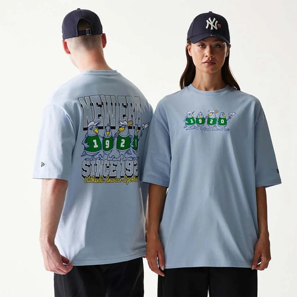 Φωτογραφία προϊόντος: New Era Unisex Character Graphic Oversized T-Shirt Σιέλ 60771553 (New Era)