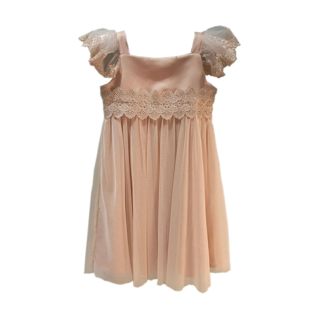 Φωτογραφία προϊόντος: DTGOL Travis Στολή Belle Gold Lace Smock Dress