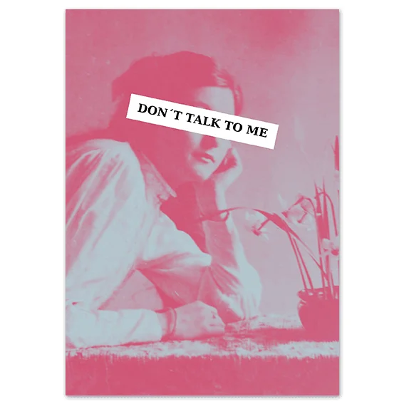 Φωτογραφία προϊόντος: OEM Αφίσα Don΄t talk to me Magic Paper