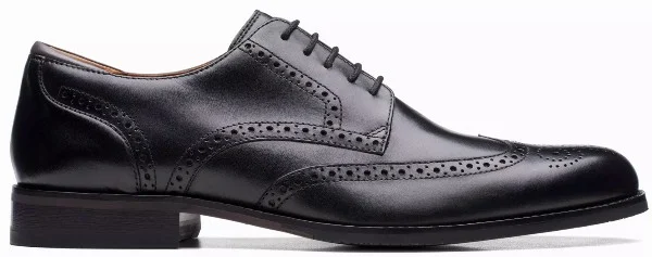Φωτογραφία προϊόντος: Clarks ανδρικό ανατομικό σκαρπίνι δέρμα σε μαύρο χρώμα Craft Arlo Limit 261714527 black leather