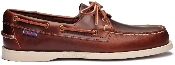 Φωτογραφία προϊόντος: Sebago ανδρικά ιστιοπλοϊκά δέρμα καφέ ταμπα Dockside Portland L70000G0-900R Waxed Brown